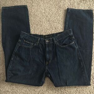 Calvin Klein Men's Dark Blue Jeans